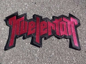 Kvelertak Backpatch Patch Shape Black Punk Heavy Metal Metallic-Pink Exodus 666 - Foto 1 di 1