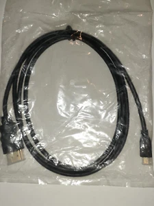 NEW Micro HDMI to HDMI Cable, Supports Ethernet, 3D, Audio Return, 5FT Black USA - Picture 1 of 9