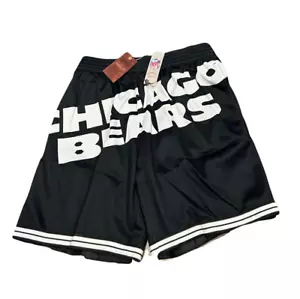 Nuevos Pantalones Cortos de Malla Mediana Mitchell & Ness Chicago Bears Big Face 3.0 Nuevos con Etiquetas - Imagen 1 de 2