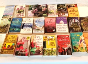 Fern Michaels PB Lot of 23 Romance Misc Mixed Titles Sisterhood No Dupes - Picture 1 of 13