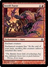 Ravnica: City of Guilds Instill Furor x4 Magic The Gathering NM