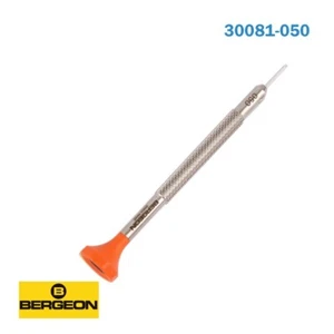 Bergeon 30081-050 Schweizer Uhrmacher Schraubendreher ergonomisch EDELSTAHL in Stahl, Ø 0,5mm - Bild 1 von 2