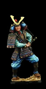 Soldado de hojalata coleccionable samurai, siglo XII Japón - Imagen 1 de 6