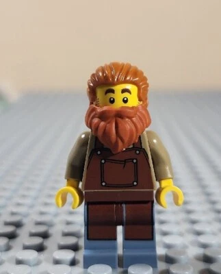 Минифигурка средневекового кузнеца LEGO 21325 замок черный сокол - Изображение 1 из 4