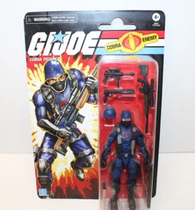 G.I. GI Joe Classified Series Retro Carded Cobra Trooper Figure - New Sealed - Picture 1 of 2