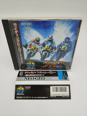 Es-Riding Hero Spine Card neo geo CD Japan Used Tested - Image 1 of 4