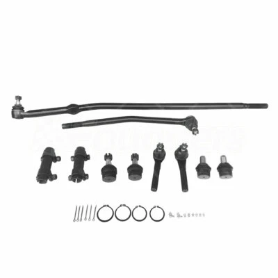 10Pcs Front Suspension Kit fits 1992-2004 Ford E-150 Econoline Club Wagon - Image 1 of 4