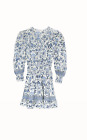 Love The Label Women Eleanor Mabelline Print 100% Cotton Tiered Mini Dress New