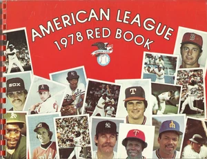 Libro Rojo de béisbol 1978 de la Liga Americana - Imagen 1 de 1