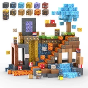 100pcs Magnetic Blocks Magnetic construction set For Girl Children toys Age 3+ - Picture 1 of 8