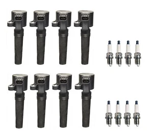 Denso 8 Ignition Coils & 8 U-Groove Design Spark Plugs 0.044 Kit For 3.9L V8 - Picture 1 of 1
