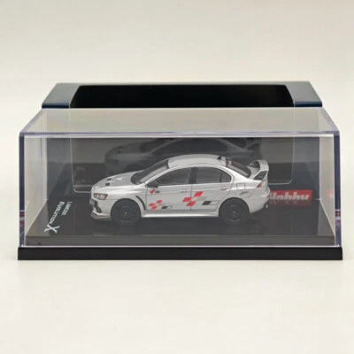 1/64 Hobby Japan Mitsubishi Lancer Evolution X RALLIART Cool Silver Metallic - Immagine 1 di 4