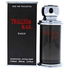 Thallium Black by Jacques Evard for Men Eau de Toilette Spray 3.4 oz
