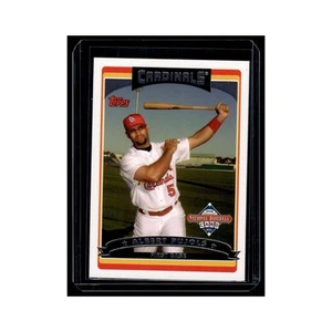 Tarjeta de béisbol Albert Pujols 2006 Topps #6 Cardenales de San Luis casi nueva - Imagen 1 de 3