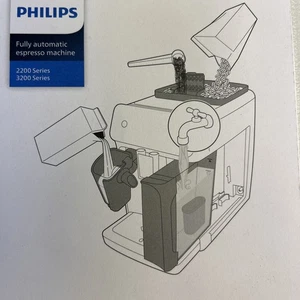 Philips EP3241 Super-Automatic Espresso Machine with LatteGo, Black, See Note - Picture 1 of 24