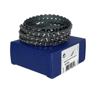 Swarovski Power Collection Adjustable Bracelet in Dark Gray - Picture 1 of 6
