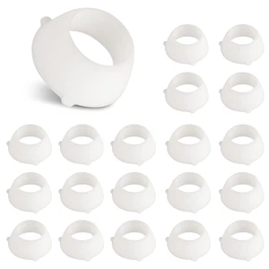 16435 Guarnizione Girevole Santoprene Plastica, 1/2" PEX Girevole Cono Rondella Camper Linea Acqua  - Foto 1 di 12