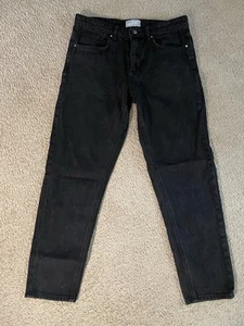 ASOS DESIGN Classic Rigid Jeans Black Men’s Size 32x34 - Picture 1 of 7