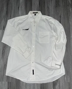 🔥Northrop Grumman B-2 Bomber Port Authority XL Shirt Mens Long Sleeve Button Up - Picture 1 of 9