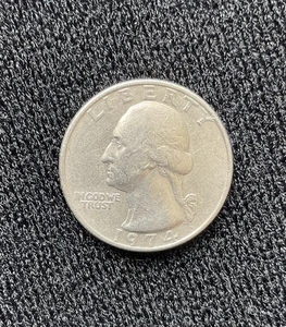 1974 Washington Quarter NO MINT MARK RARE - Picture 1 of 3