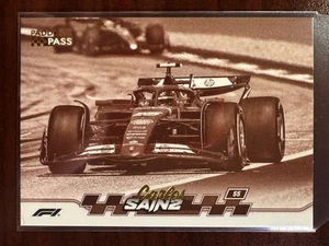 2024 Topps F1 Paddock Pass Sepia #34 Carlos Sainz - Imagen 1 de 2