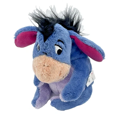 NUEVO CON ETIQUETAS Disney Winnie the Pooh Eeyore Peluche 6” Peluche Suave Peluche Juguete Foto 1 de 4