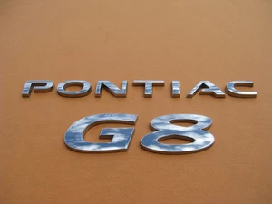2008 2009 08 09 PONTIAC G8 REAR LID EMBLEM LOGO BADGE SYMBOL SIGN USED A46624 - Picture 1 of 5
