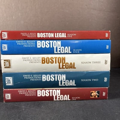 BOSTON LEGAL COMPLETE SERIES SEASON 1 2 3 4 5 SPADER SHATTNER DRAMA TELEVISION - Image 1 of 4