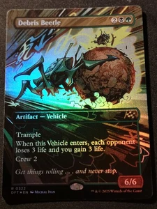 Debris Beetle - Foil - Borderless - DFT - MTG - NM - EN - 0322 - Picture 1 of 1