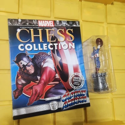 Eaglemoss Marvel Ajedrez Capitán América #5 Sin usar, en caja, con cargador J25 Foto 1 de 2