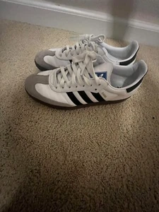 Size 10 - adidas Samba OG Low White Black Gum - Picture 1 of 5