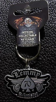  MOTORHEAD - LLAVERO OFICIAL LEMMY 70 KILMISTER LLAVERO METAL  Foto 1 de 2