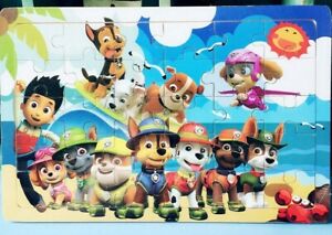 New Wooden Paw Patrol Drawing 30 Pieces Jigsaw Puzzles Best Toys Gifts for Kids