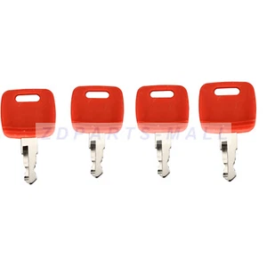 4pc RE183935 Igniton Key for John Deere 4210 4310 4510 5103 6230 7130 9120 9430 - Bild 1 von 4