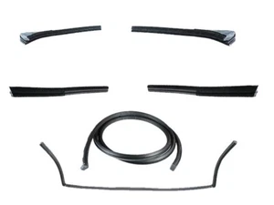 6 teiliges Verdeck Dichtungsset Dichtung Dichtungen für BMW E30 Cabrio - Picture 1 of 13