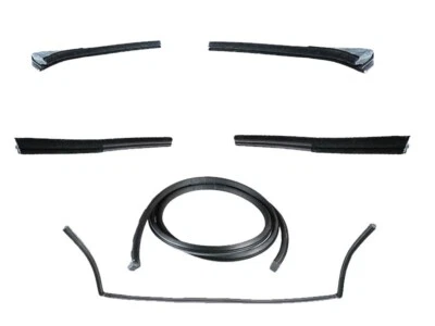 UNITED CLASSIC PARTS Kit 6 Pezzi Guarnizioni Capote Guarnizioni per BMW E30 Cabrio