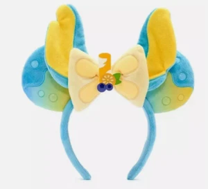 Cerchietto orecchie Disney Parks Stitch Mirtillo Limonata Munchlings Picnic - NUOVO - Foto 1 di 1