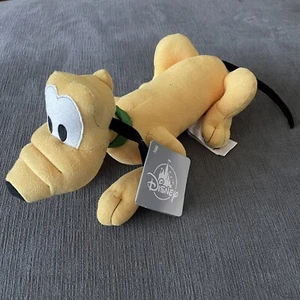 Disney Parks Pluto Crafted 11” Retro Plush Collectors Doll New with Tags - Picture 1 of 12
