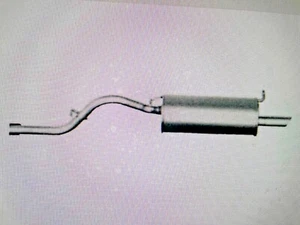 MARMITTA TERMINALE POSTERIORE FORD KA 1.3 98>08 NON ORIG 1457192 1091417 1027882 - Imagen 1 de 1
