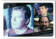 STAR TREK TOS CAPTAINS COLLECTION MOVIES INSERT M5 THE FINAL FRONTIER