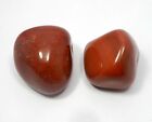 Natural Semi-Precious Red Jasper 247.05 Ct Polished Tumble Loose Gems 2 Pcs