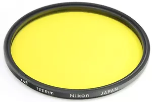 NIKON 122mm Yellow Y48 + Case - Picture 1 of 2