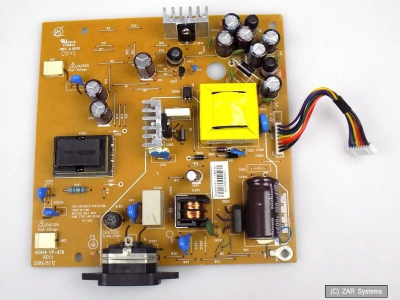 NEC NS999 VP-958 433AEA67L01 Powerboard Netzplatine Ersatzteil für EA190M, Kabel - Bild 1 von 1