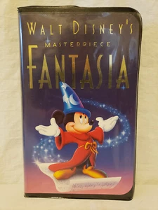 VHS Fantasia Walt Disney's Masterpiece Mickey Mouse Sorcerer's Apprentice - Bild 1 von 3