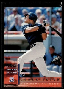 1998 LEAF ROOKIES STARS DEREK JETER YANKEES - Picture 1 of 1