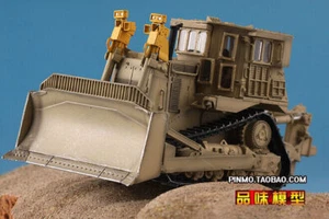Nuovo bulldozer bulldozer blindato ingegneria corazzata Sanrong 1/72 esercito americano D9R modello color sabbia - Foto 1 di 12