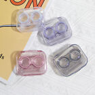 Contact Lenses Case Plastic Include Tweezers Suction Set PortabLI