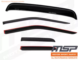 5pcs Out-Channel Visor Rain Guards Sunroof Combo For Hyundai Elantra 2011-2016 - Picture 1 of 6