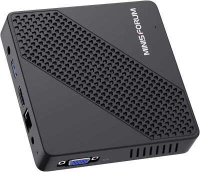 N40 Mini Pc Celeron N4020 4Gb Ram 64Gb Emmc Dual Screen 4K Hdmi Silent Portable - Image 1 of 4