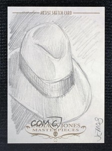 2008 Topps Indiana Jones Heritage Sketch Cards 1/1 Joanne Ellen Mutch j2k